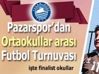 Pazarspor'dan ortaokullar arası futbol turnuvası