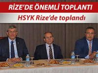 Hakimler ve Savcılar Yüksek Kurulu Rize'de toplandı