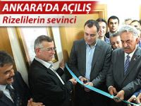 ANKARA RİZELİLER DERNEĞİ TÖRENLE AÇILDI