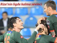 Rizespor, 2 maç kala ligde kalmayı garantiledi!