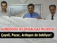 Gündoğdu’ya Doğalgaz Müjdesi