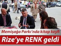 RİZE'Yİ KİTAP KOKUSU SARDI