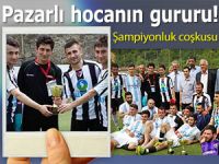 İkizderespor Pazarlı genç hocasıyla şampiyonluğa ulaştı