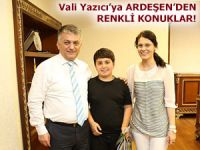 ARDEŞEN'DEN VALİ YAZICI'YA RENKLİ ZİYARET