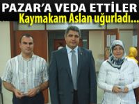 Pazar’da emniyet ve jandarma mensuplarına veda iftarı