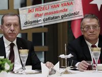 ERDOĞAN, MESUT YILMAZ İLE YAN YANA İFTAR YAPTI