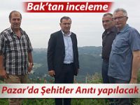 Pazar Şehitlik Köyüne Şehitler Anıtı dikilecek