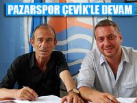 PAZARSPOR OKTAY ÇEVİK İLE DEVAM