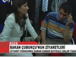 Bakan Çubukçu'yu ağlattılar