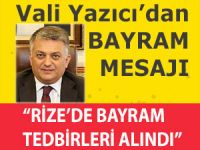 RAMAZAN BAYRAMI NEDENİYLE GEREKLİ ÖNLEMLER