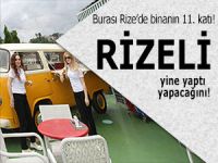 RİZE'DE ÇILGINLIKTA SINIR YOK! RİZELİ BUNU DA YAPTI