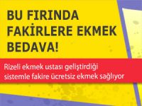 BU FIRINDA FAKİRLERE EKMEK BEDAVA