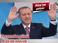 Cumhurbaşkanı Erdoğan Perşembe günü Rize'de olacak