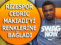 RİZESPOR CEDRIC MAKIADI’Yİ RENKLERİNE BAĞLADI