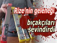 RİZE'NİN BU GELENEĞİ BIÇAKÇILARI SEVİNDİRDİ