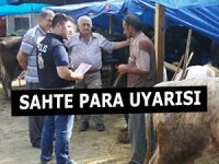 Kurban pazarlarında sahte para alarmı