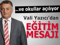 VALİ YAZICI'DAN YENİ SEZON DEĞERLENDİRMESİ