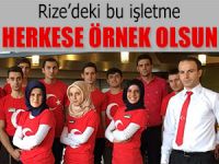 RİZE'DE ÖRNEK İŞLETMEDEN ÖRNEK DAVRANIŞ