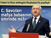 Kılıçdaroğlu Peker'in Rize mitingini Başbakan'la böyle paylaştı