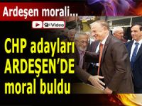 CHP ADAYLARI ARDEŞEN'DE MORAL BULDU