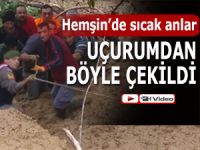 HEMŞİN'DE KAYIP KİŞİ KURTARILDI