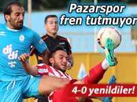 Pazarspor'da kötü gidiş fren tutmuyor!