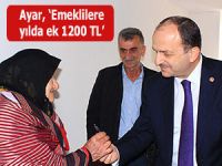 Ayar: ‘Emeklilere yılda ek 1200 TL’