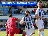 PAZARSPOR SON DAKİKADA GALİBİYETİ KAÇIRDI