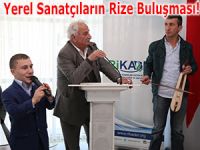 Başkan Kasap Rize’deki yerel sanatçı ve müzisyenlerle buluştu