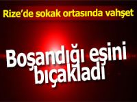 BOŞANDIĞI EŞİNİ BIÇAKLADI