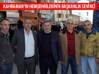 KAHRAMAN’IN HEMŞEHRİLERİNİN BAŞKANLIK SEVİNCİ