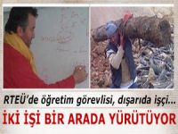 ÜNİVERSİTEDE ÖĞRETİM GÖREVLİSİ ARAZİDE İŞÇİ