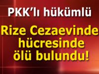 PKK’LI HÜKÜMLÜ HÜCRESİNDE ÖLÜ BULUNDU