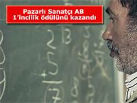 Pazarlı sanatçının kısa filmi 1'incilik ödülü aldı