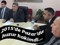 PAZAR'DA 2015 YILI HUZUR İÇİNDE GEÇTİ