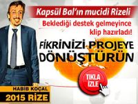 Kapsül Bal'a beklediği destek gelmeyince klip hazırladı!