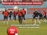 Pazarspor'da Bayrampaşa hazırlıkları devam ediyor