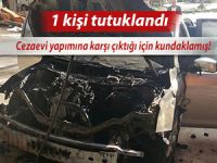 Kalkandere'deki cezaevine karşı çıkmak için kundaklamış!