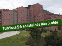 TÜİK’İN SAĞLIK ENDEKSİNDE RİZE 3. OLDU