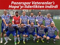 Veterenlarda Pazarspor lider Hopa'yı devirdi