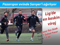 Pazarspor evinde Sarıyer'i ağırlıyor