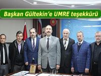 ARİMDER'den Başkan Gültekin'e Umre teşekkürü