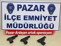 Pazar ve Ardeşen polisinden ortak operasyon!