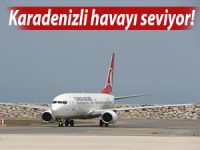 KARADENİZLİ HAVADAN İNMİYOR