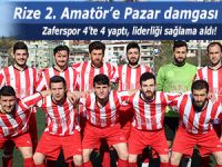 Pazar Zaferspor Rize 2. Amatör'de ligin tozunu attırıyor!