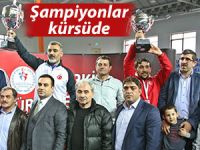 Rize'de güreşin şampiyonları belli oldu