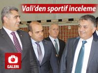 Vali Yazıcı Çayeli ve Pazar'da spor yatırımlarını inceledi