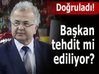 RİZE BELEDİYE BAŞKANI KASAP: TEHDİT EDİLİYORUM!