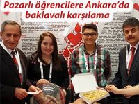 PAZARLI ÖĞRENCİLERE BAKLAVALI DESTEK