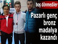 Pazarlı genç sporcu bronz madalya kazandı